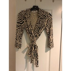 Diane Von Furstenberg Wrap Top